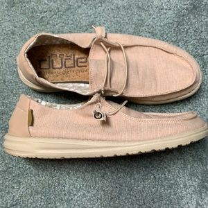 Hey Dude “Chambray Peach”